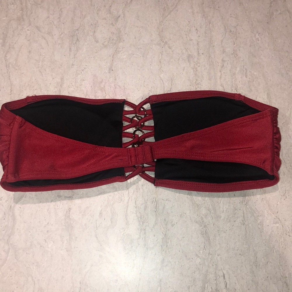 Women’s Bathing Suit Top, Strapless, Small - Picture 2 of 3